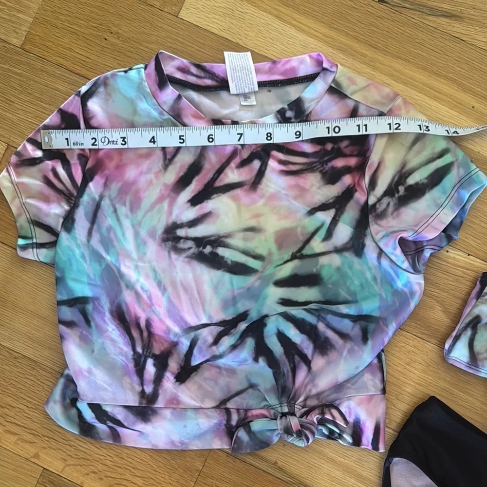 Tie-Dye Swim Set Girls L